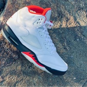 Pending-Sold•Jordan Brand Retro 5 “Fire-Red”